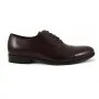 Buty męskie Pilpol Prato PW022 M351 Burgundowe Oxfordy