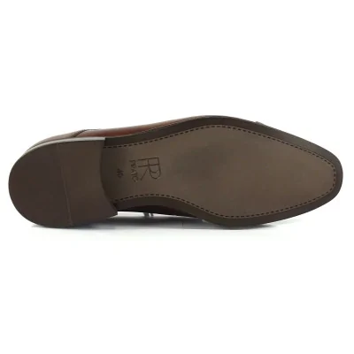 Eleganckie derby orzechowe męskie – Derby Orzechowe Pilpol Prato PW170