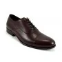 Buty Męskie Pilpol Prato PW022 M351 Burgundowe Oxfordy