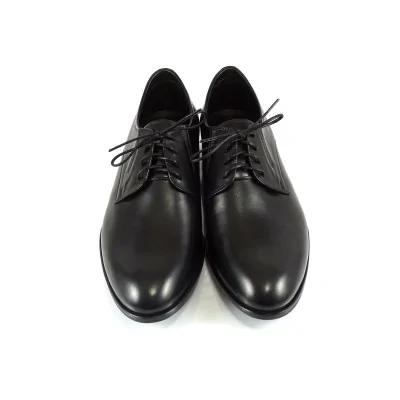 Eleganckie derby czarne męskie – Derby Czarne Pilpol Prato PW165 Eleganckie derby czarne męskie – Derby Czarne Pilpol Prato PW165