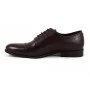 Buty męskie Pilpol Prato PW022 M351 Burgundowe Oxfordy