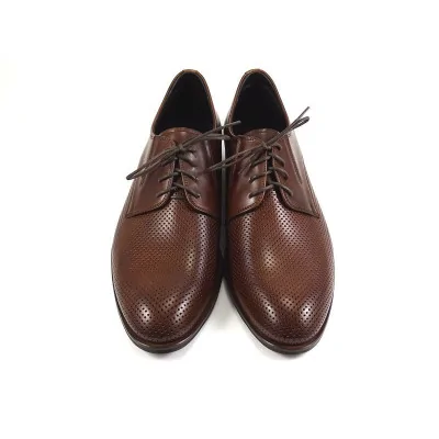 Ażurowe buty letnie męskie – Derby Ażurowe Pilpol Prato PW167 Ażurowe buty letnie męskie – Derby Ażurowe Pilpol Prato PW167