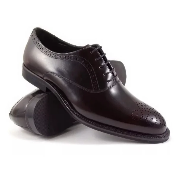 Oxford Ciemny Burgund Pilpol Prato PW161