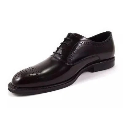 Oxford burgund męskie Pilpol – oxford burgund pilpol PW161