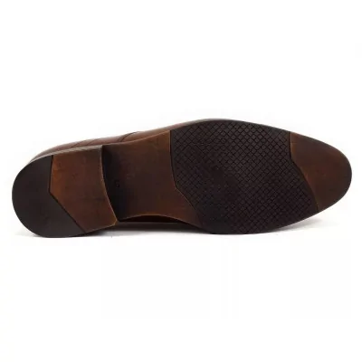 Derby orzechowe męskie Pilpol 1751 – derby orzechowe pilpol