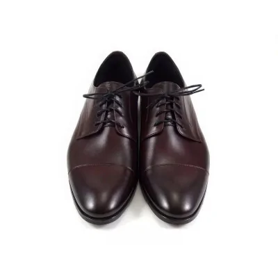 Derby burgundowe męskie Pilpol 1750 – derby burgundowe pilpol