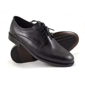 buty męskie Pilpol 411 C60 Czarne Derby