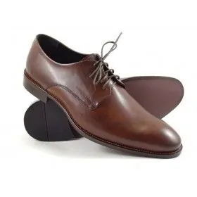 buty męskie Pilpol Prato PW047 B203 Brązowe Derby